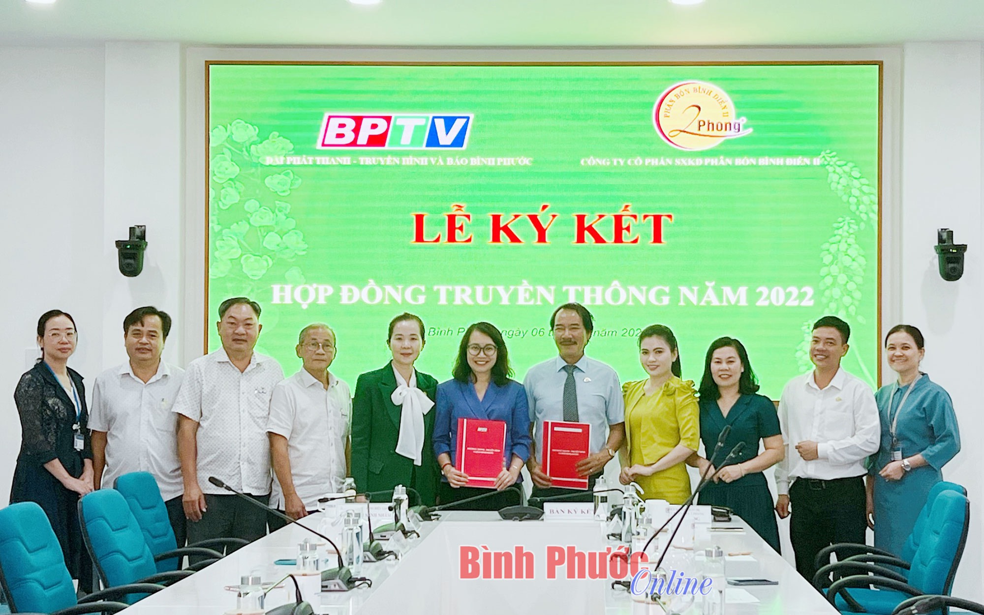 LỄ KÝ KẾT TRUYỀN THÔNG PHÂN BÓN 2PHONG VÀ ĐÀI PHÁT THANH - TRUYỀN HÌNH VÀ BÁO BÌNH PHƯỚC